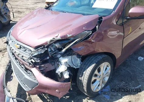 2021 Chevrolet Spark Fwd 1Lt Automatic из США, поврежденный, VIN KL8CD6SA2MC750166